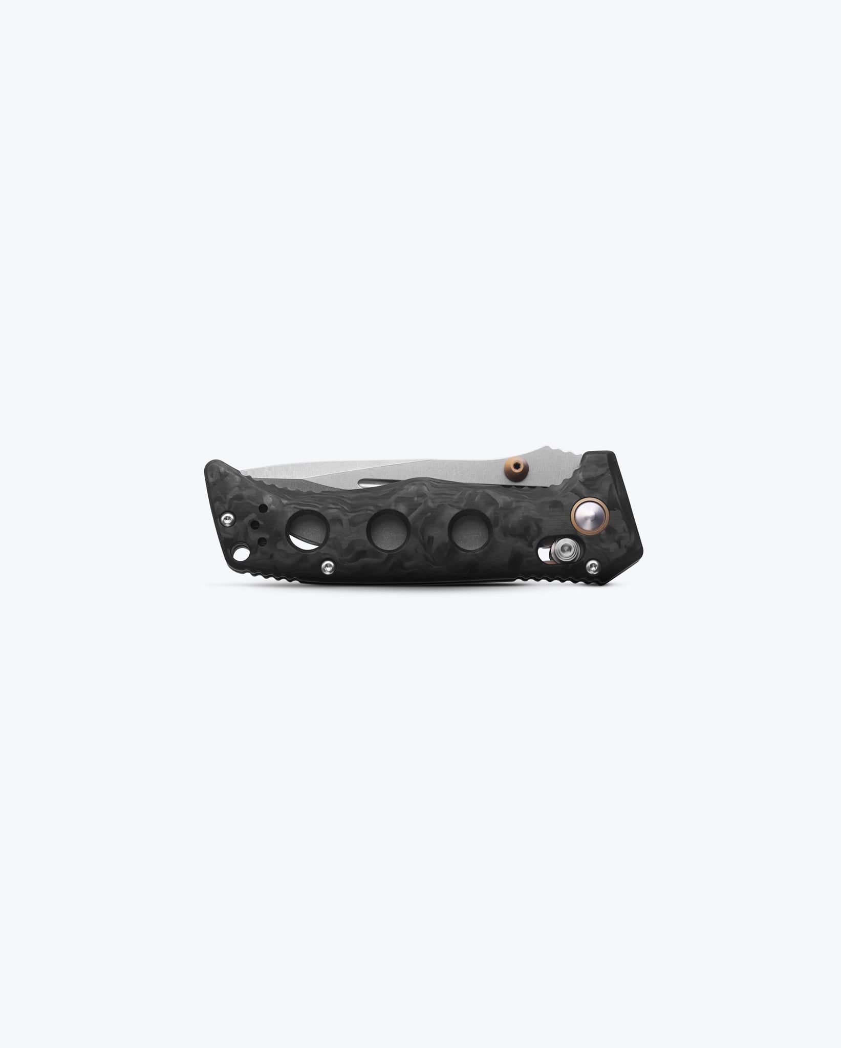 Mini Adamas? | Marbled Carbon Fiber | Drop-point - Image 3