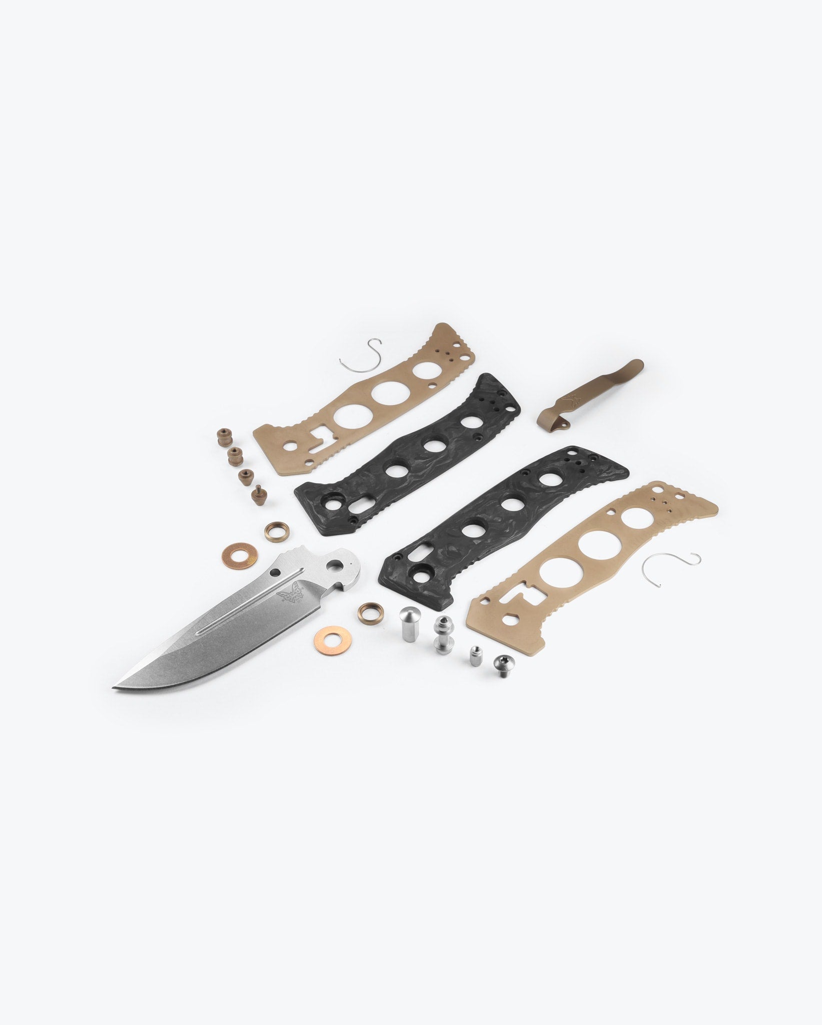 Mini Adamas? | Marbled Carbon Fiber | Drop-point - Image 6