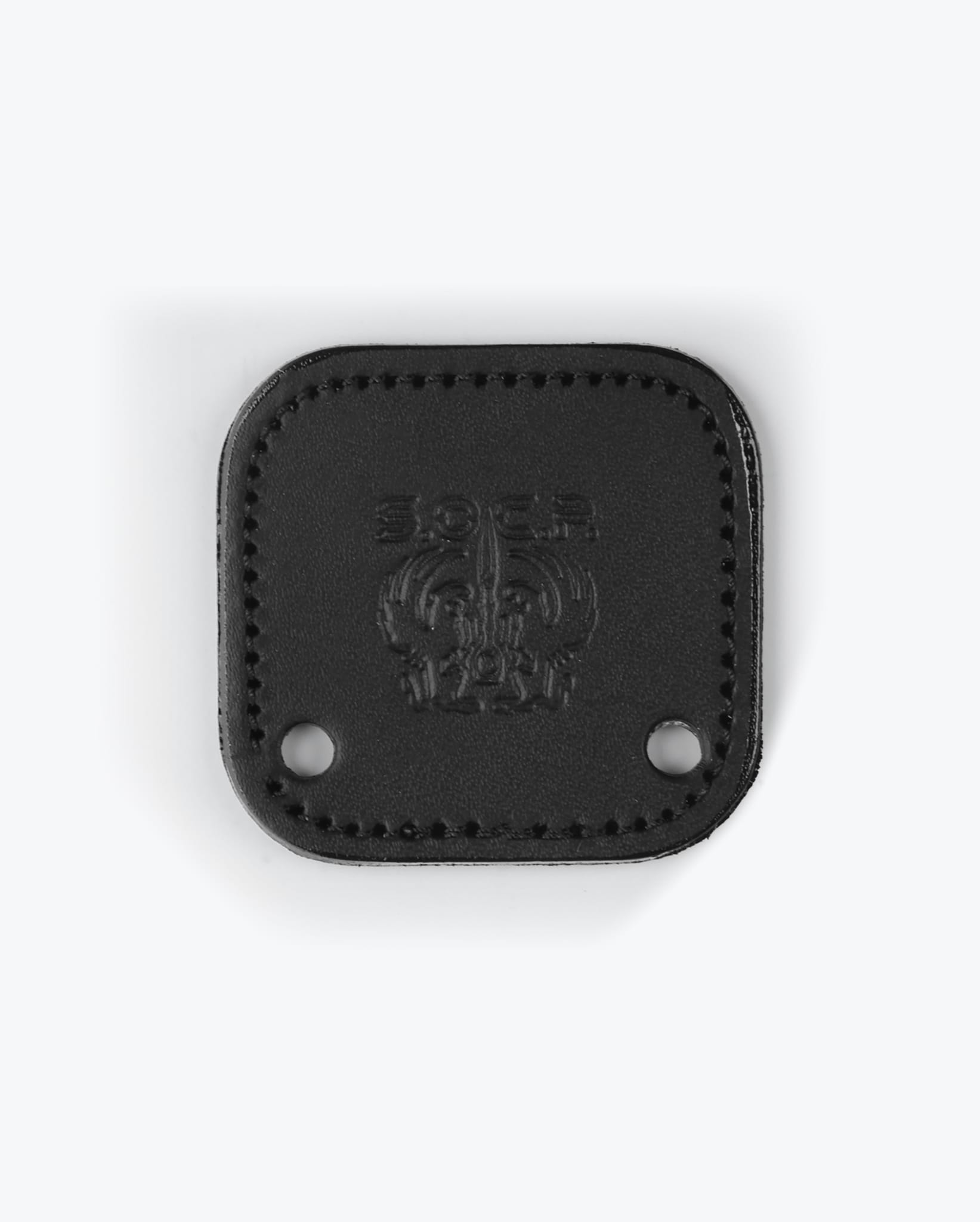 SOCP? Leather Backplate | Black