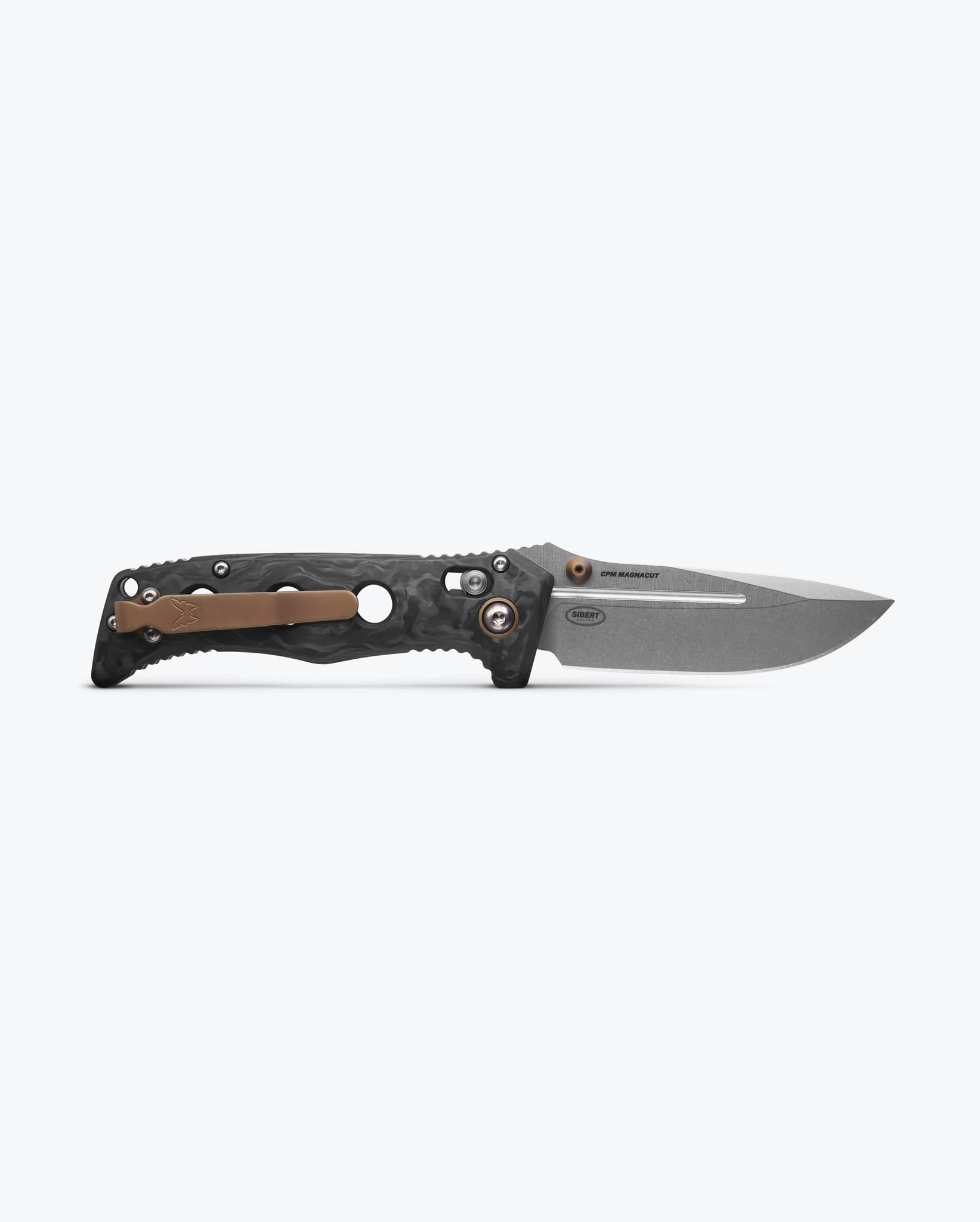 Mini Adamas? | Marbled Carbon Fiber | Drop-point - Image 4